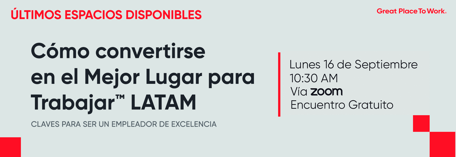 Great Talk: Cómo ser uno de Los Mejores Lugares para Trabajar™ en América Latina