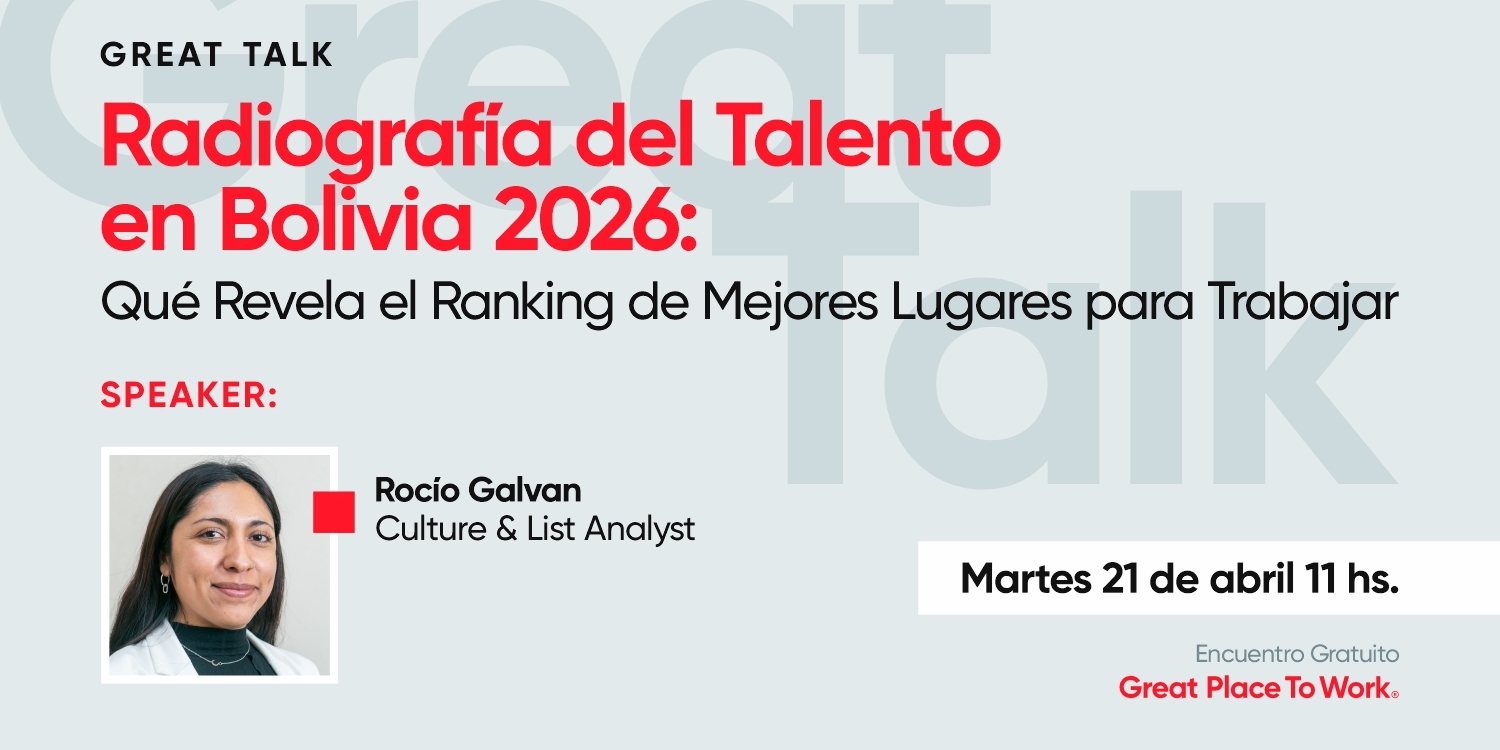 Great Talk | Radiografía del Talento en Bolivia 2026