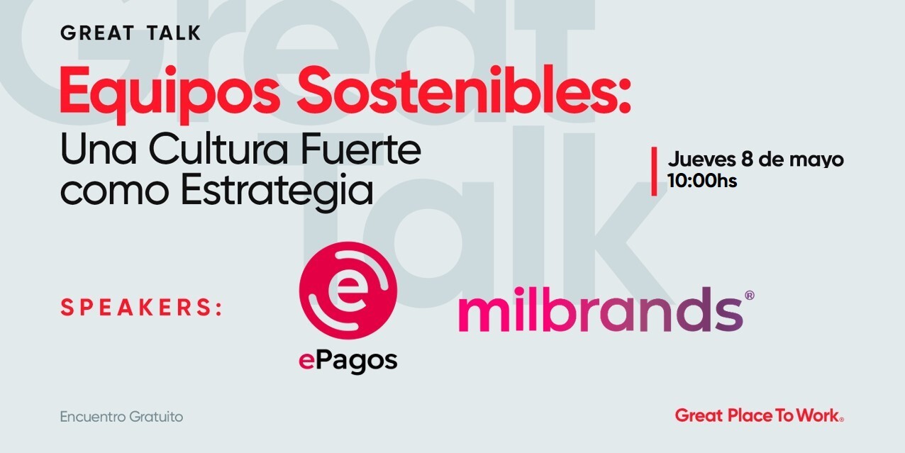 Webinar | Equipos Sostenibles: Una cultura fuerte como estrategia
