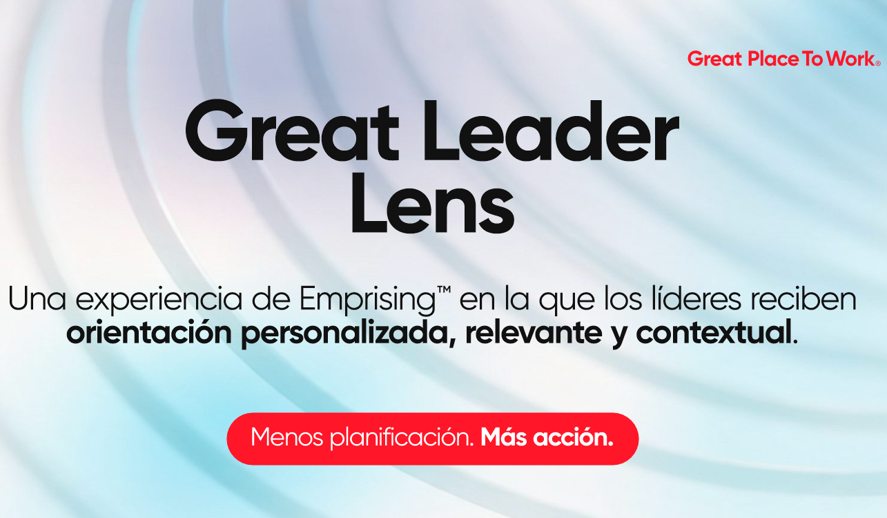 Nuevo lanzamiento: Great Leader Lens, una nueva experiencia para tu liderazgo