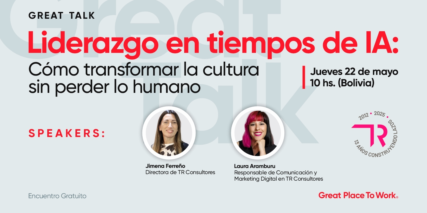 Webinar | Liderazgo en tiempos de IA: cómo transformar la cultura sin perder lo humano