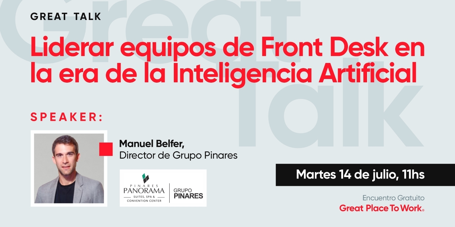 Great Talk | El futuro del servicio es humano + IA: Liderazgo y cultura en tiempos de transformación